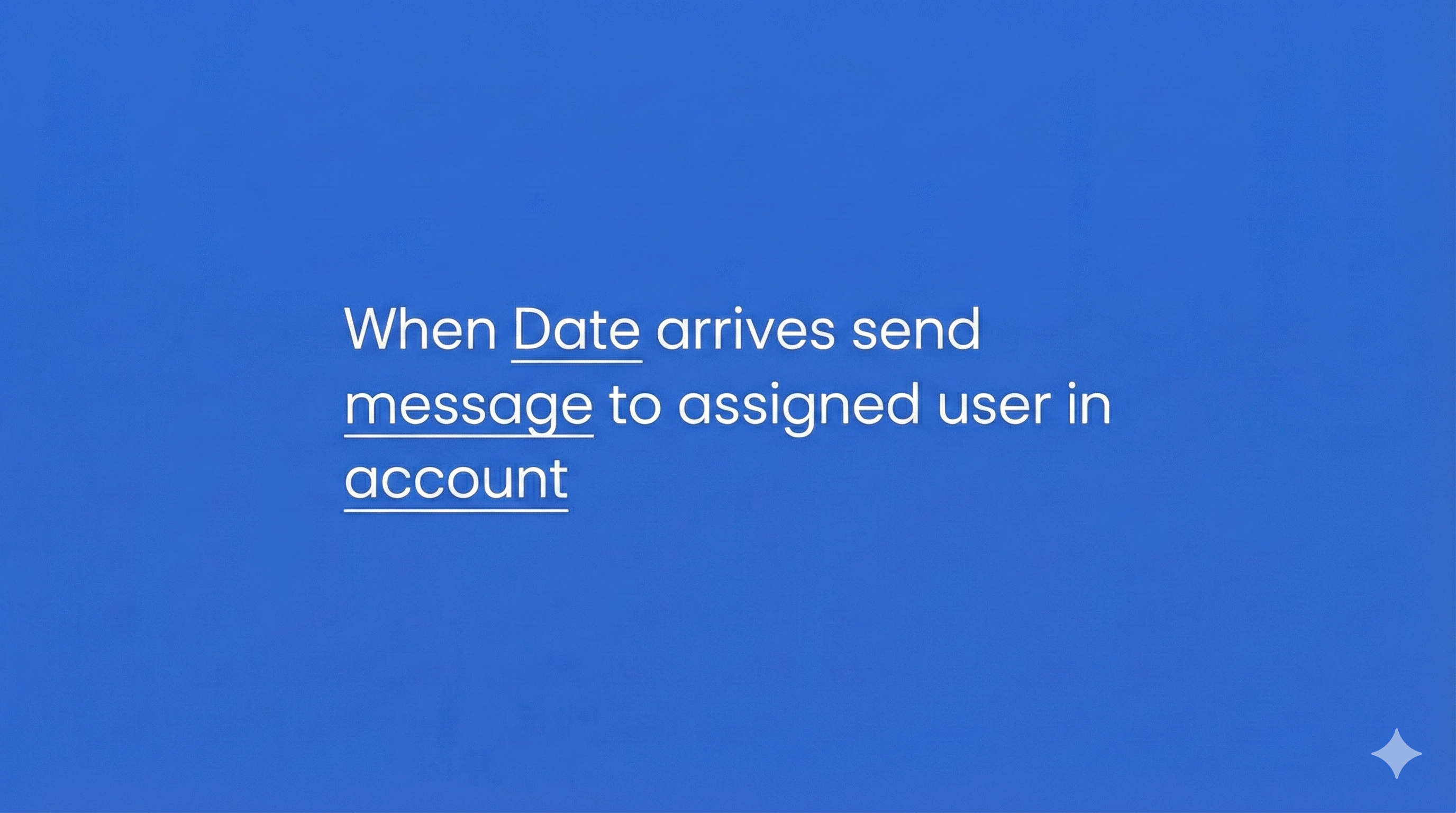 StatusRoute sentence builder showing Monday.com automation integration
